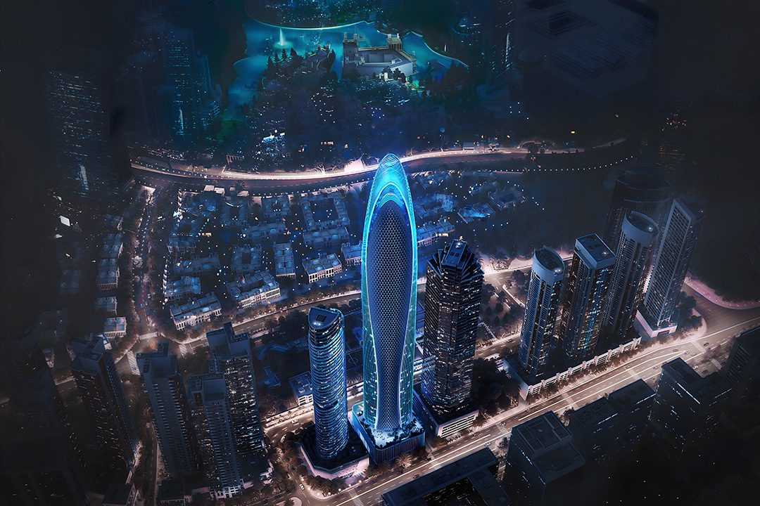 mercedes Benz Places by Binghatti downtown dubai